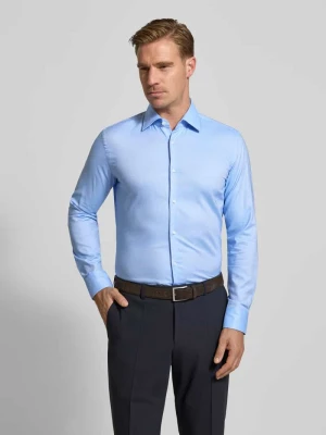 Koszula biznesowa o kroju slim fit z mieszanki bawełny model ‘HANK’ Boss