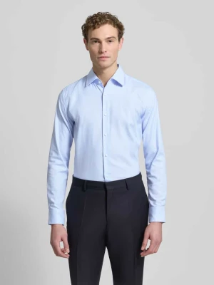 Koszula biznesowa o kroju slim fit z mieszanki bawełny model ‘HANK’ Boss