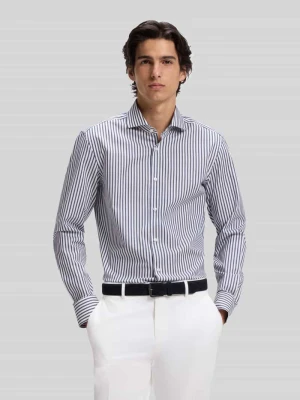 Koszula biznesowa o kroju slim fit z mieszanki bawełny model 'HANK-SP' Boss