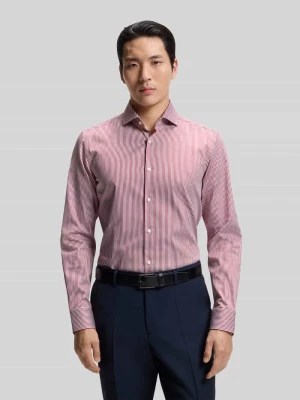 Koszula biznesowa o kroju slim fit z mieszanki bawełny model 'HANK-SP' Boss