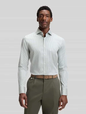 Koszula biznesowa o kroju slim fit z mieszanki bawełny model 'HANK-SP' Boss