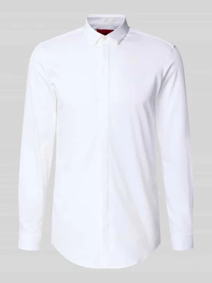 Koszula biznesowa o kroju slim fit z mieszanki bawełny model 'KETRAN' HUGO