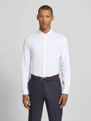 Koszula biznesowa o kroju slim fit z mieszanki bawełny model 'KETRAN' HUGO