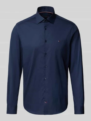 Koszula biznesowa o kroju slim fit z mieszanki bawełny Tommy Hilfiger Tailored