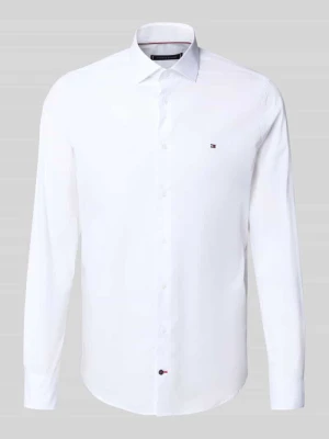 Koszula biznesowa o kroju slim fit z mieszanki bawełny Tommy Hilfiger Tailored