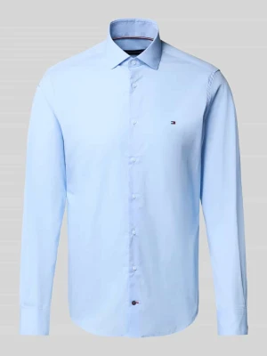 Koszula biznesowa o kroju slim fit z mieszanki bawełny Tommy Hilfiger Tailored