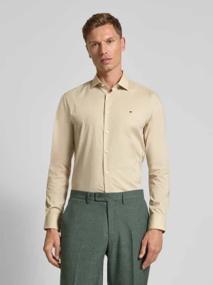 Koszula biznesowa o kroju slim fit z mieszanki bawełny Tommy Hilfiger Tailored