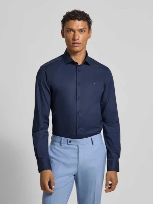 Koszula biznesowa o kroju slim fit z mieszanki bawełny Tommy Hilfiger Tailored