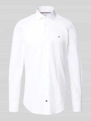 Koszula biznesowa o kroju slim fit z mieszanki bawełny Tommy Hilfiger Tailored