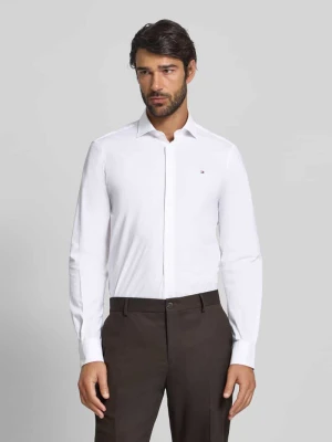 Koszula biznesowa o kroju slim fit z mieszanki bawełny Tommy Hilfiger Tailored