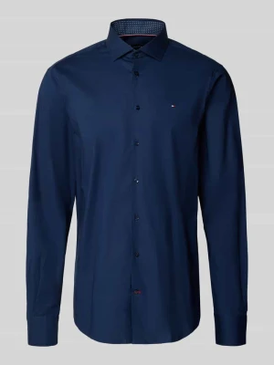 Koszula biznesowa o kroju slim fit z mieszanki bawełny Tommy Hilfiger Tailored