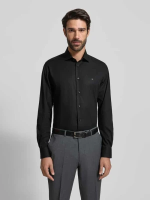Koszula biznesowa o kroju slim fit z mieszanki bawełny Tommy Hilfiger Tailored