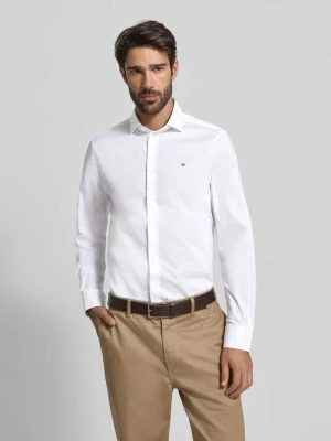 Koszula biznesowa o kroju slim fit z mieszanki bawełny Tommy Hilfiger Tailored