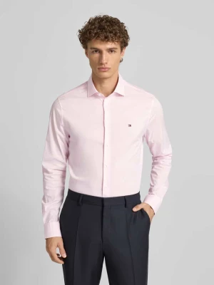 Koszula biznesowa o kroju slim fit z mieszanki bawełny Tommy Hilfiger Tailored