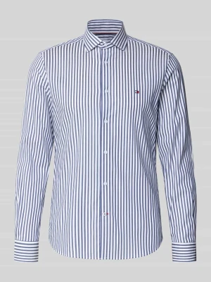 Koszula biznesowa o kroju slim fit z mieszanki bawełny Tommy Hilfiger Tailored