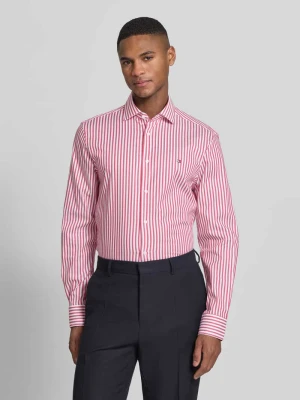 Koszula biznesowa o kroju slim fit z mieszanki bawełny Tommy Hilfiger Tailored