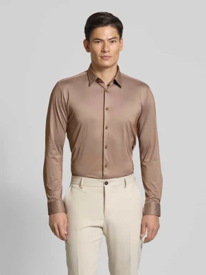 Koszula biznesowa o kroju slim fit z oddychającego materiału Boss