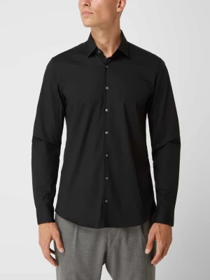 Koszula biznesowa o kroju slim fit z popeliny CK Calvin Klein