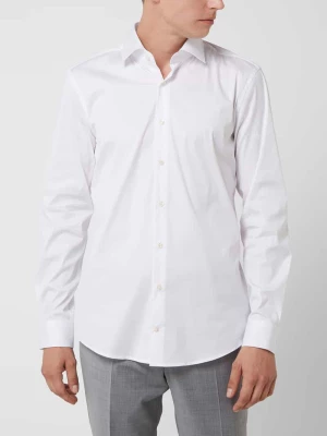 Koszula biznesowa o kroju slim fit z popeliny model ‘Santos’ Strellson