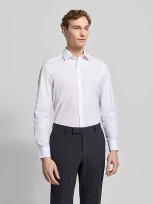 Koszula biznesowa o kroju slim fit z popeliny OLYMP Level Five