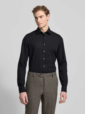 Koszula biznesowa o kroju regular fit z bardzo długim rękawem OLYMP Level Five