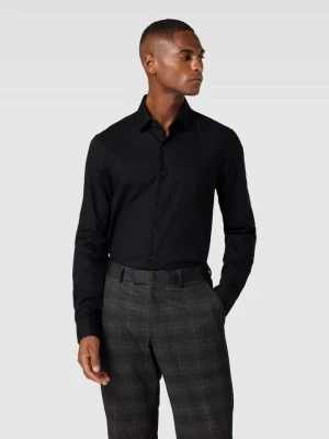 Koszula biznesowa o kroju slim fit z wyhaftowanym logo model ‘Bari’ CK Calvin Klein