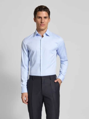 Koszula biznesowa o kroju slim fit z wyhaftowanym logo model ‘Harrison’ CK Calvin Klein