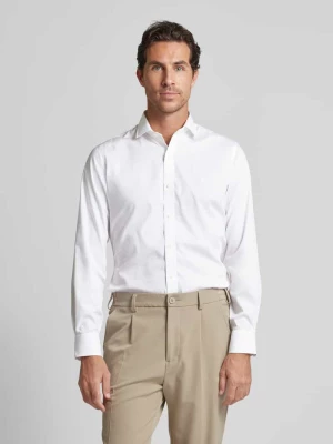 Koszula biznesowa o kroju slim fit z wyhaftowanym logo Polo Ralph Lauren