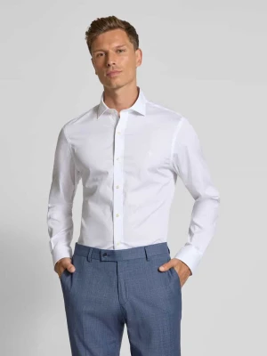 Koszula biznesowa o kroju slim fit z wyhaftowanym logo Polo Ralph Lauren