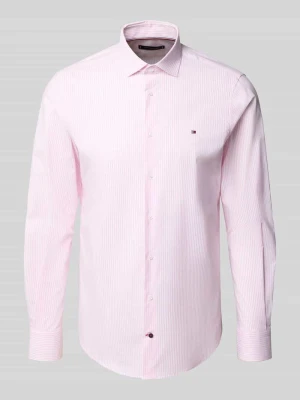 Koszula biznesowa o kroju slim fit z wysokiej jakości mieszanki bawełny Tommy Hilfiger Tailored