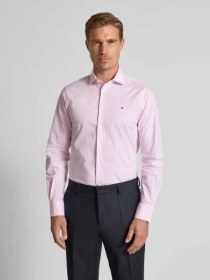 Koszula biznesowa o kroju slim fit z wysokiej jakości mieszanki bawełny Tommy Hilfiger Tailored