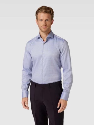 Koszula biznesowa o kroju slim fit ze wzorem na całej powierzchni model ‘Hank Spread’ Boss