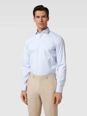 Koszula biznesowa o kroju slim fit ze wzorem w kratkę Jake*s