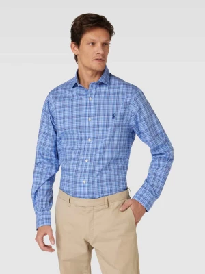 Koszula biznesowa o kroju slim fit ze wzorem w kratkę Polo Ralph Lauren