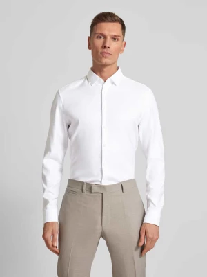 Koszula biznesowa o kroju super slim fit w jednolitym kolorze Jake*s