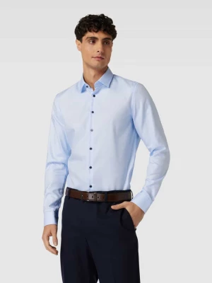 Koszula biznesowa o kroju super slim fit w jednolitym kolorze Jake*s