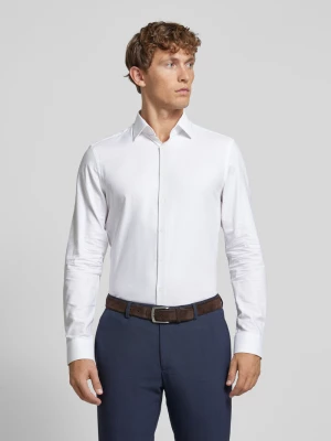 Koszula biznesowa o kroju Super Slim Fit z kołnierzykiem typu kent Jake*s