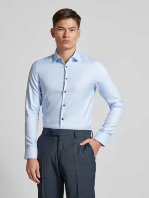 Koszula biznesowa o kroju Super Slim Fit z kołnierzykiem typu kent Jake*s