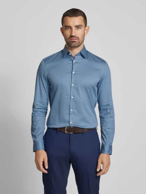 Koszula biznesowa o kroju Super Slim Fit z kołnierzykiem typu kent Jake*s