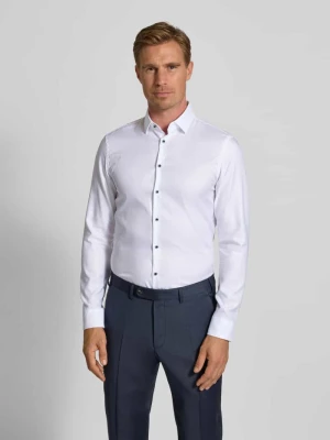 Koszula biznesowa o kroju Super Slim Fit z kołnierzykiem typu kent Jake*s