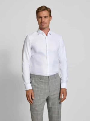 Koszula biznesowa o kroju Super Slim Fit z kołnierzykiem typu kent Jake*s