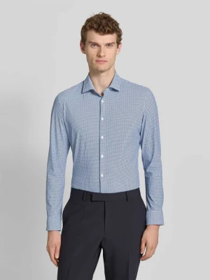 Koszula biznesowa o kroju super slim fit z kołnierzykiem typu kent Jake*s