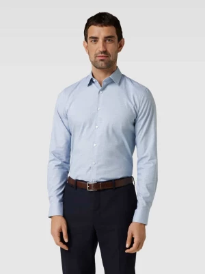 Koszula biznesowa o kroju super slim fit z kołnierzykiem typu kent model ‘Urban’ OLYMP No. Six