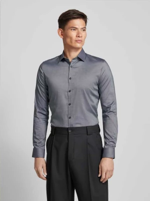 Koszula biznesowa o kroju super slim fit z oddychającego materiału Comfort Stretch OLYMP No. Six