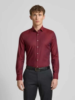 Koszula biznesowa o kroju Super Slim Fit z kołnierzykiem typu kent OLYMP No. Six