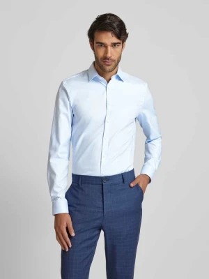 Koszula biznesowa o kroju Super Slim Fit z kołnierzykiem typu kent OLYMP No. Six