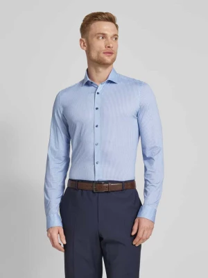 Koszula biznesowa o kroju Super Slim Fit z kołnierzykiem typu kent OLYMP No. Six