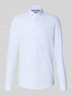 Koszula biznesowa o kroju super slim fit z kołnierzykiem typu kent OLYMP No. Six
