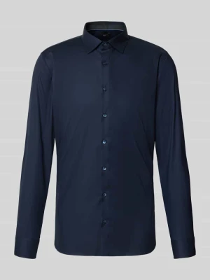 Koszula biznesowa o kroju Super Slim Fit z kołnierzykiem typu kent OLYMP No. Six