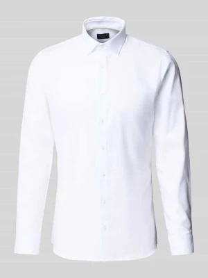 Koszula biznesowa o kroju super slim fit z kołnierzykiem typu kent OLYMP No. Six